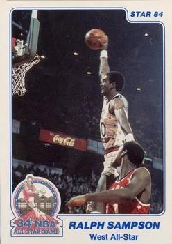 1984 Star All-Star Game Ralph Sampson #23 card image