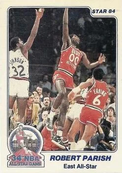 1984 Star All-Star Game Robert Parish #9 card image