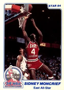 1984 Star All-Star Game Sidney Moncrief #8 card image