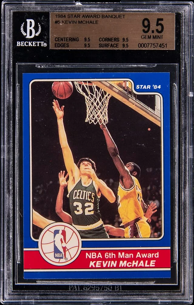 1984 Star Award Banquet Kevin McHale #5 card image