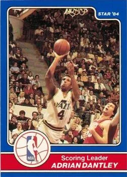 1984 Star Awards Banquet Adrian Dantley Scoring Leader #13 card image