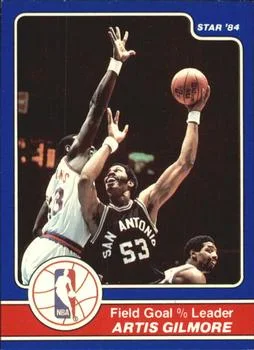 1984 Star Awards Banquet Artis Gilmore Field Goal Percentage Leader #14 card image