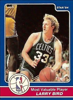 1984 Star Awards Banquet Larry Bird MVPMost Valuable Player #8 card image