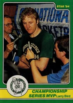 1984 Star Celtics Champs Championship Series MVP MVP #24 card image
