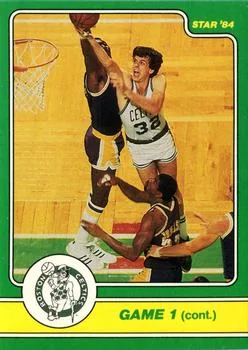 1984 Star Celtics Champs Game 1 (cont.) IA #3 card image