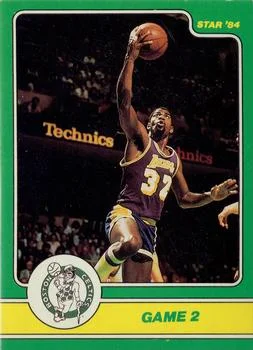 1984 Star Celtics Champs Game 2 IA #5 card image