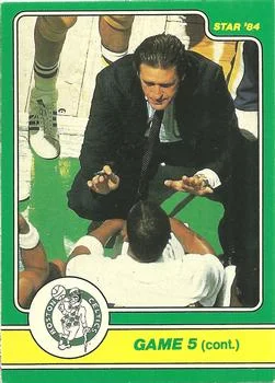 1984 Star Celtics Champs Game 5 (cont.) CO #15 card image