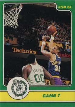 1984 Star Celtics Champs Game 7 IA #20 card image
