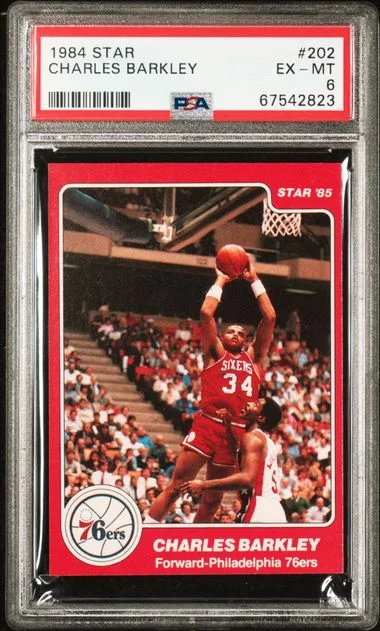 1984 Star Charles Barkley #202 card image