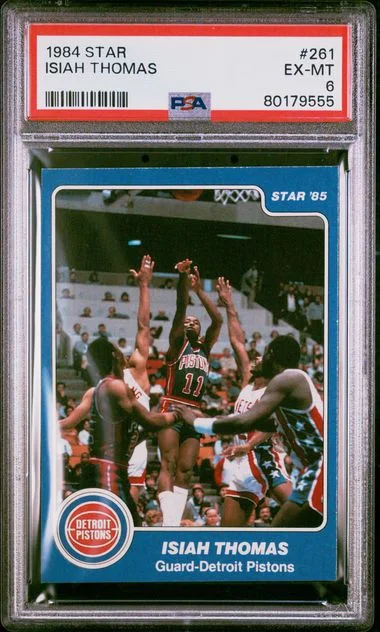 1984 Star Isiah Thomas #261 card image