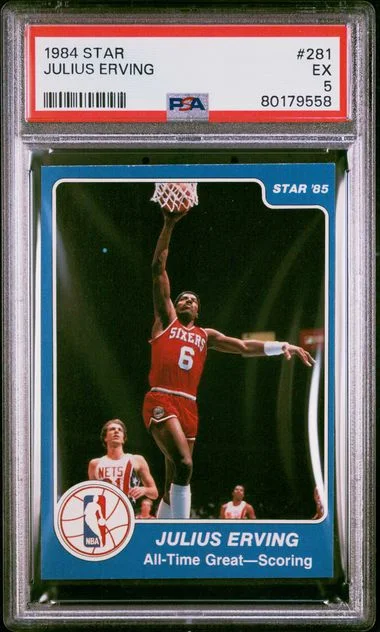 1984 Star Julius Erving #281 card image