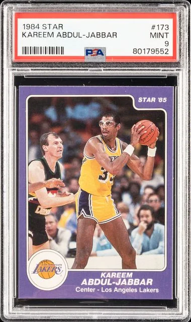 1984 Star Kareem Abdul-Jabbar #173 card image