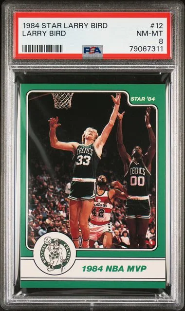 1984 Star Larry Bird Larry Bird #12 card image