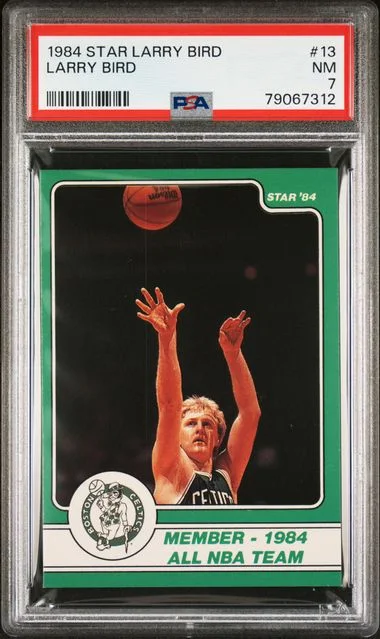 1984 Star Larry Bird Larry Bird #13 card image