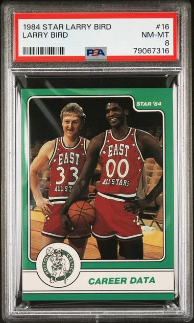 1984 Star Larry Bird Larry Bird #16 card image