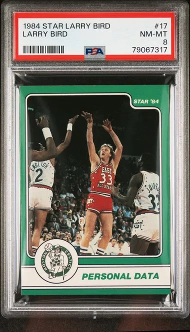 1984 Star Larry Bird Larry Bird #17 card image
