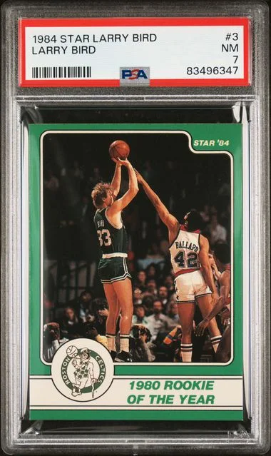 1984 Star Larry Bird Larry Bird #3 card image