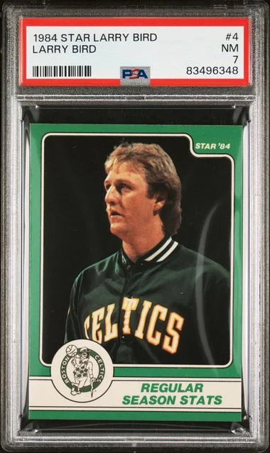 1984 Star Larry Bird Larry Bird #4 card image
