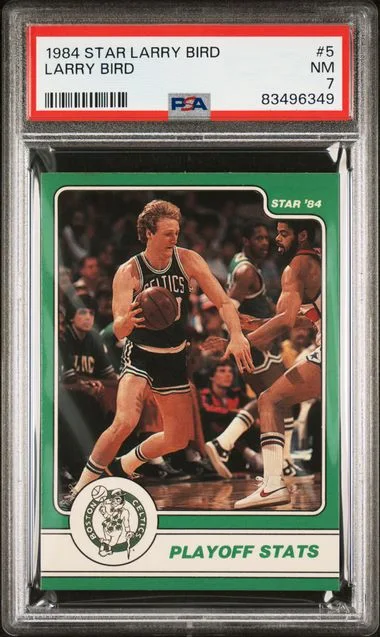 1984 Star Larry Bird Larry Bird #5 card image