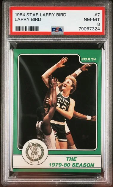 1984 Star Larry Bird Larry Bird #7 card image