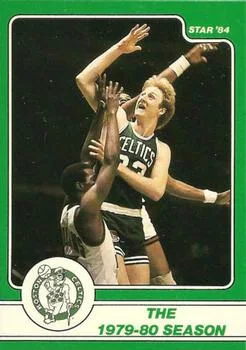 1984 Star Larry Bird Larry Bird The 1979-80 Season #7 card image