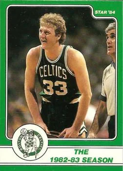 1984 Star Larry Bird Larry Bird The 1982-83 Season #10 card image