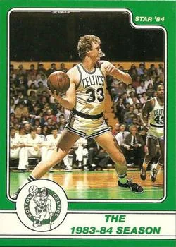 1984 Star Larry Bird Larry Bird The 1983-84 Season #11 card image