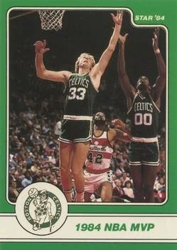 1984 Star Larry Bird Larry Bird The 1984 NBA MVP #12 card image