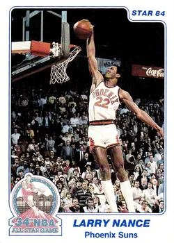 1984 Star Slam Dunk Championship Larry Nance #7 card image