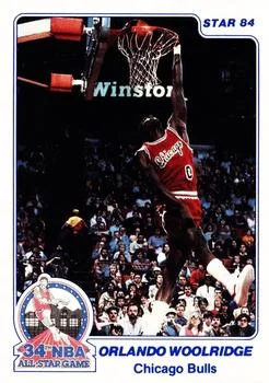 1984 Star Slam Dunk Championship Orlando Woolridge #10 card image