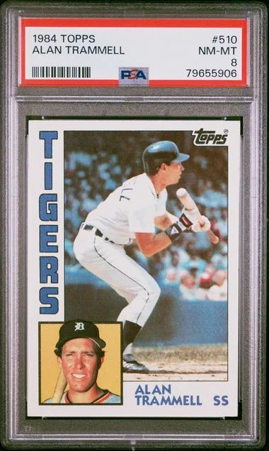 1984 Topps Alan Trammell #510 card image