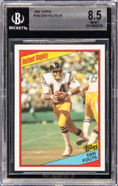 1984 Topps Dan Fouts Ir #180 card image