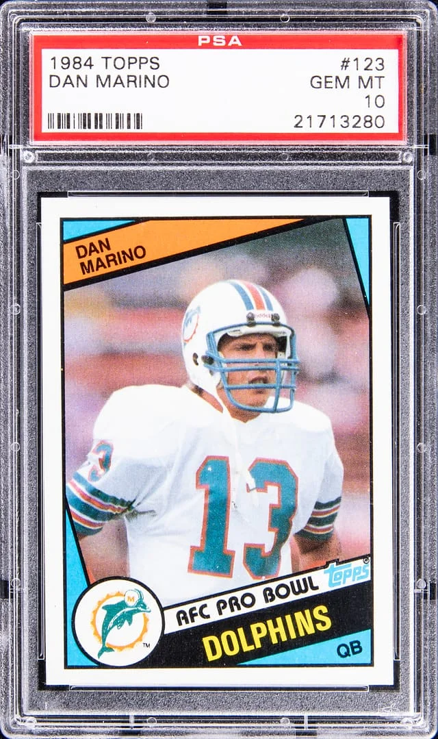 1984 Topps Dan Marino #123 card image