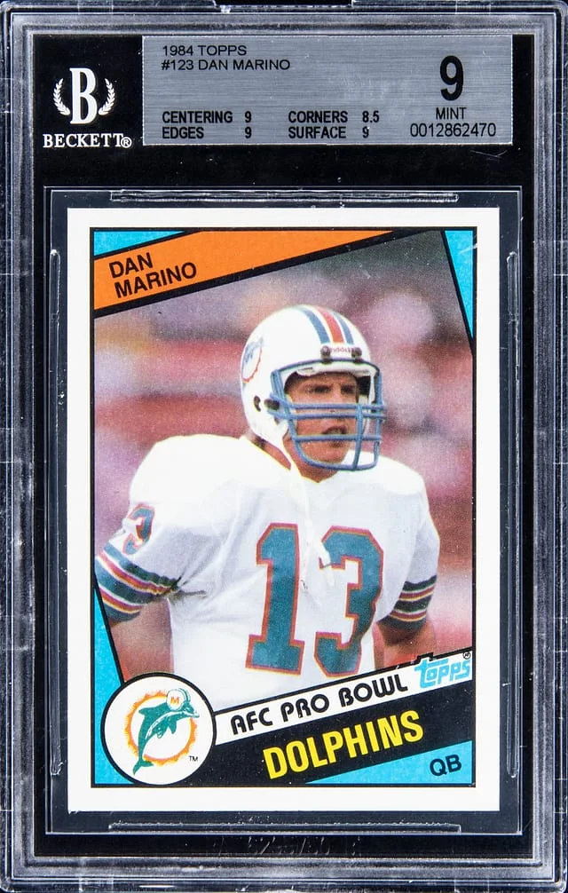 1984 Topps Dan Marino #128 card image