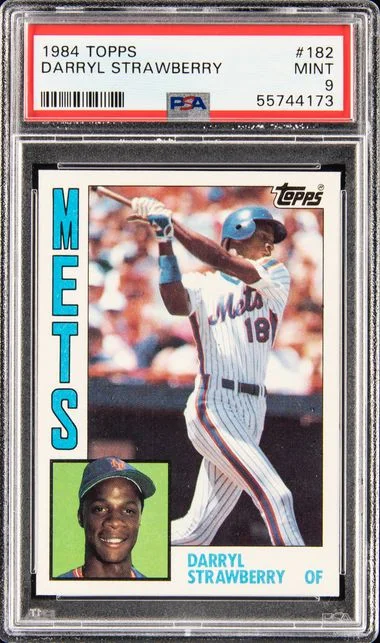 1984 Topps Darryl Strawberry #182 card image