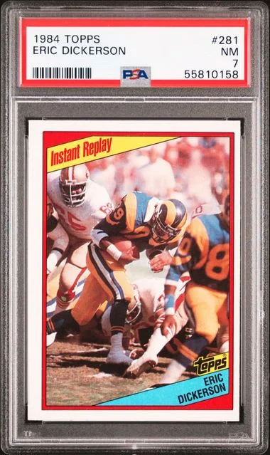 1984 Topps Eric Dickerson #281 card image