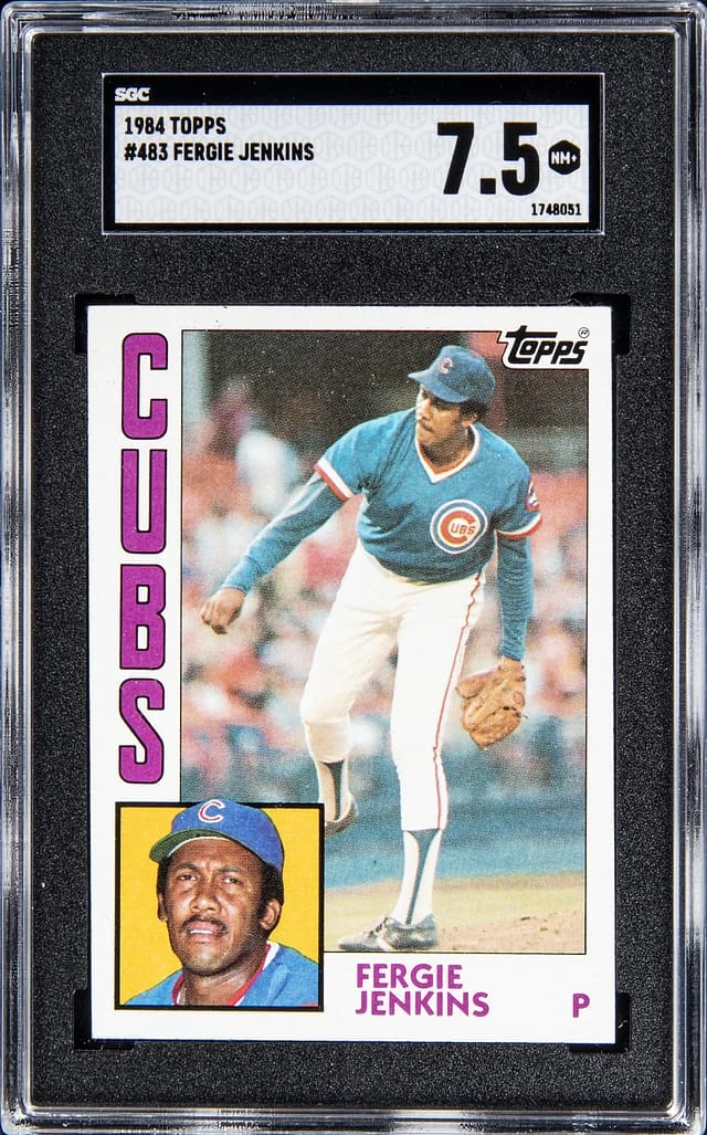 1984 Topps Fergie Jenkins #483 card image