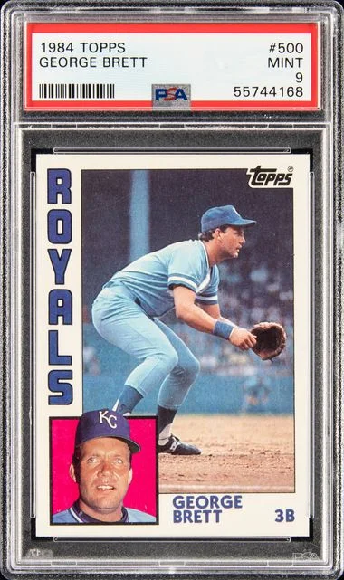 1984 Topps George Brett #500 card image