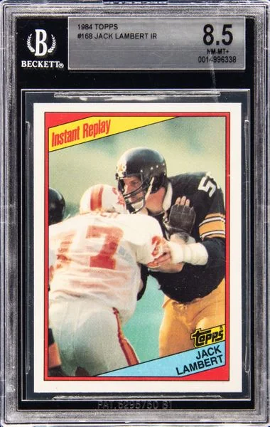 1984 Topps Jack Lambert Ir #168 card image