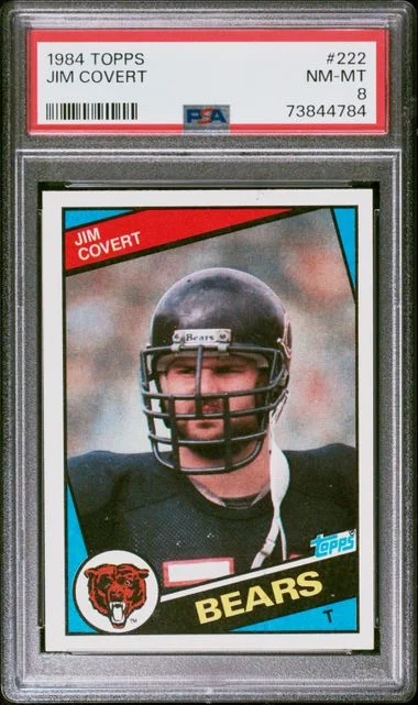 1984 Topps Jim Covert #222 card image