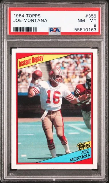 1984 Topps Joe Montana #359 card image
