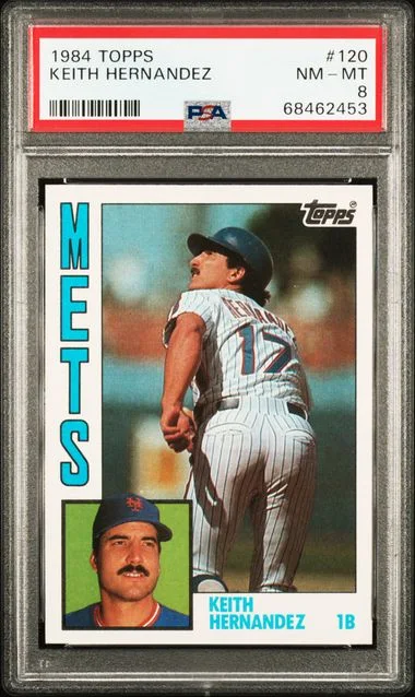 1984 Topps Keith Hernandez #120 card image