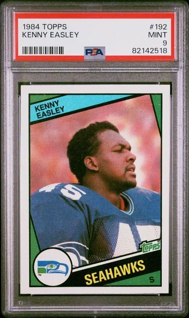 1984 Topps Kenny Easley #192 card image