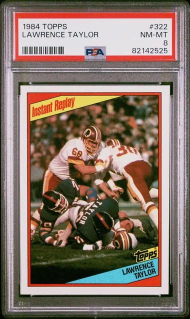 1984 Topps Lawrence Taylor #322 card image