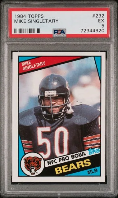 1984 Topps Mike Singletary #232 card image