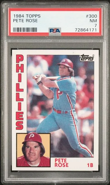 1984 Topps Pete Rose #300 card image