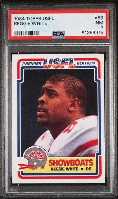 1984 Topps Reggie Usfl #58 card image