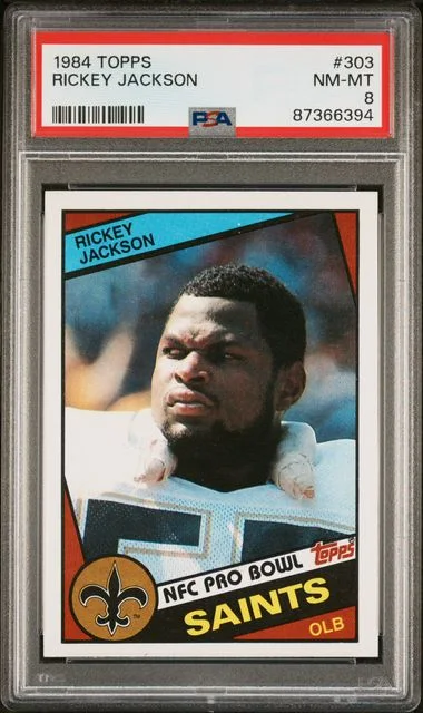 1984 Topps Rickey Jackson #303 card image