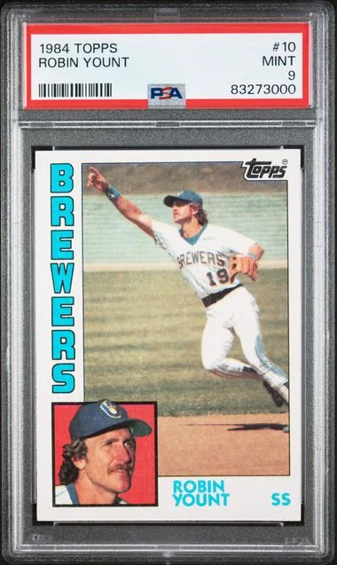 1984 Topps Robin Yount #10 card image
