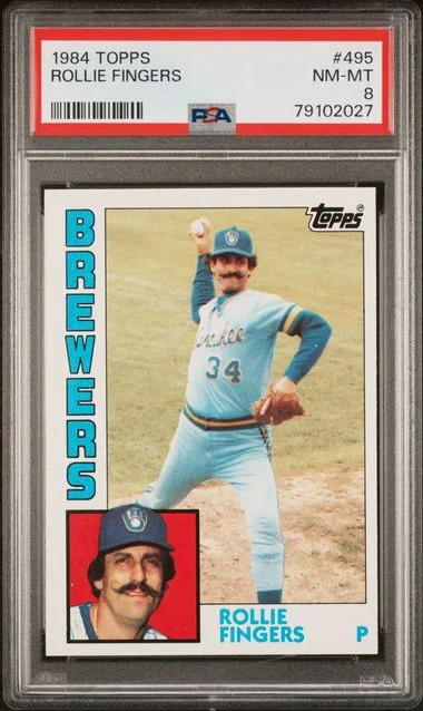 1984 Topps Rollie Fingers #495 card image